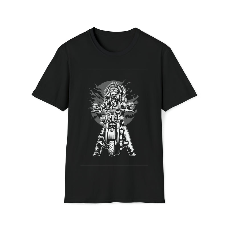 Indian Chief Motorcycle Unisex Softstyle T-Shirt