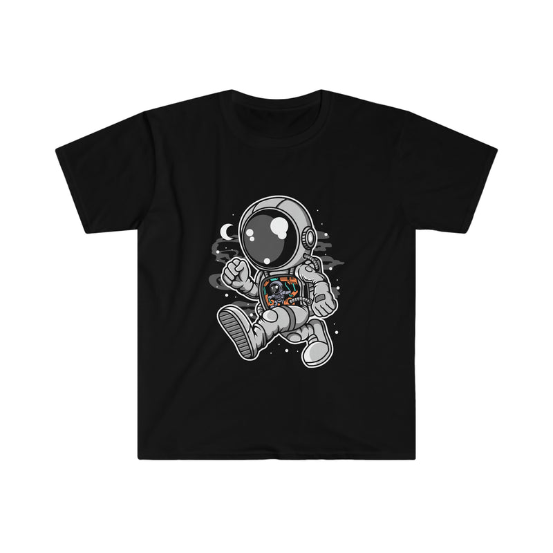 Astronaut Robotic Machine Unisex Softstyle T-Shirt