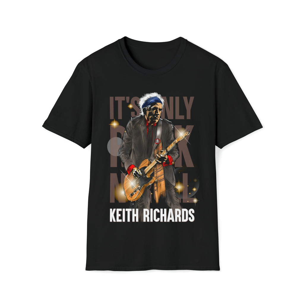 Keith Richards  Unisex Softstyle T-Shirt