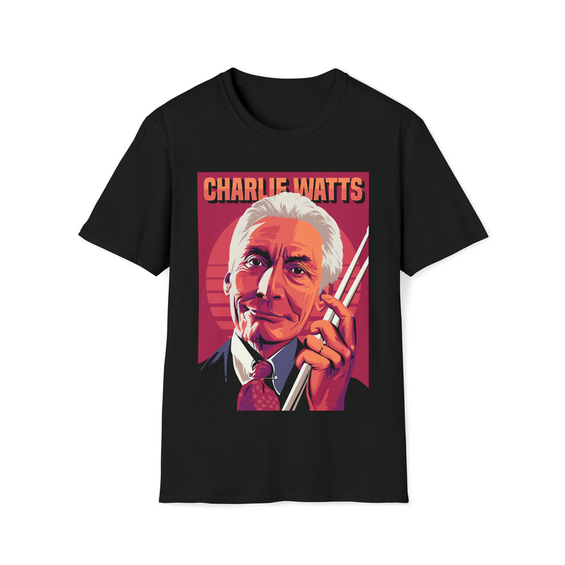 Charlie Watts Unisex Softstyle T-Shirt