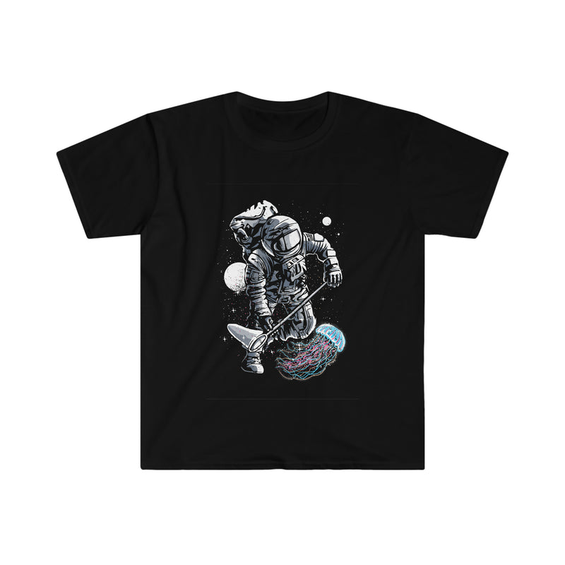 Astronaut Jellyfish Unisex Softstyle T-Shirt