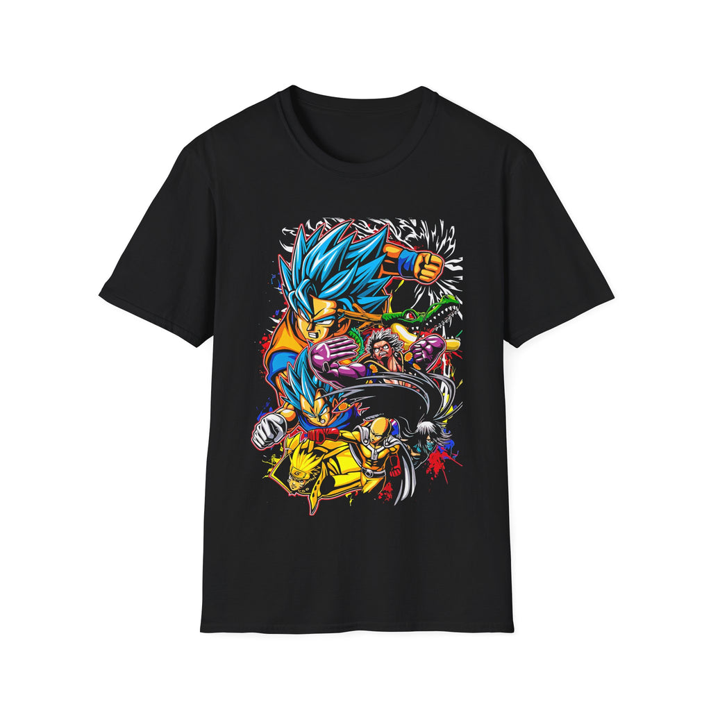 Epic Anime Crossover Unisex Softstyle T-Shirt