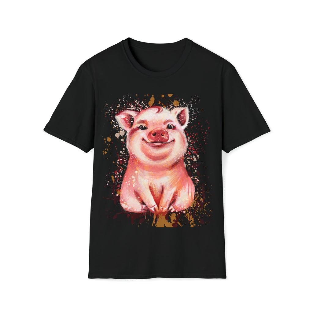 Pig Unisex Softstyle T-Shirt