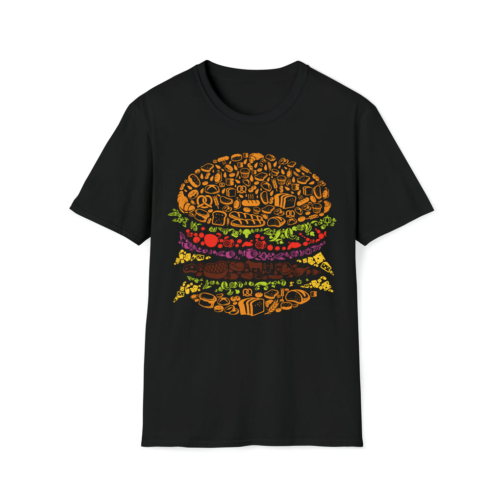 Burger Unisex Softstyle T-Shirt