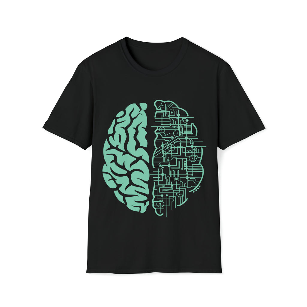 Electric Brain Unisex Softstyle T-Shirt