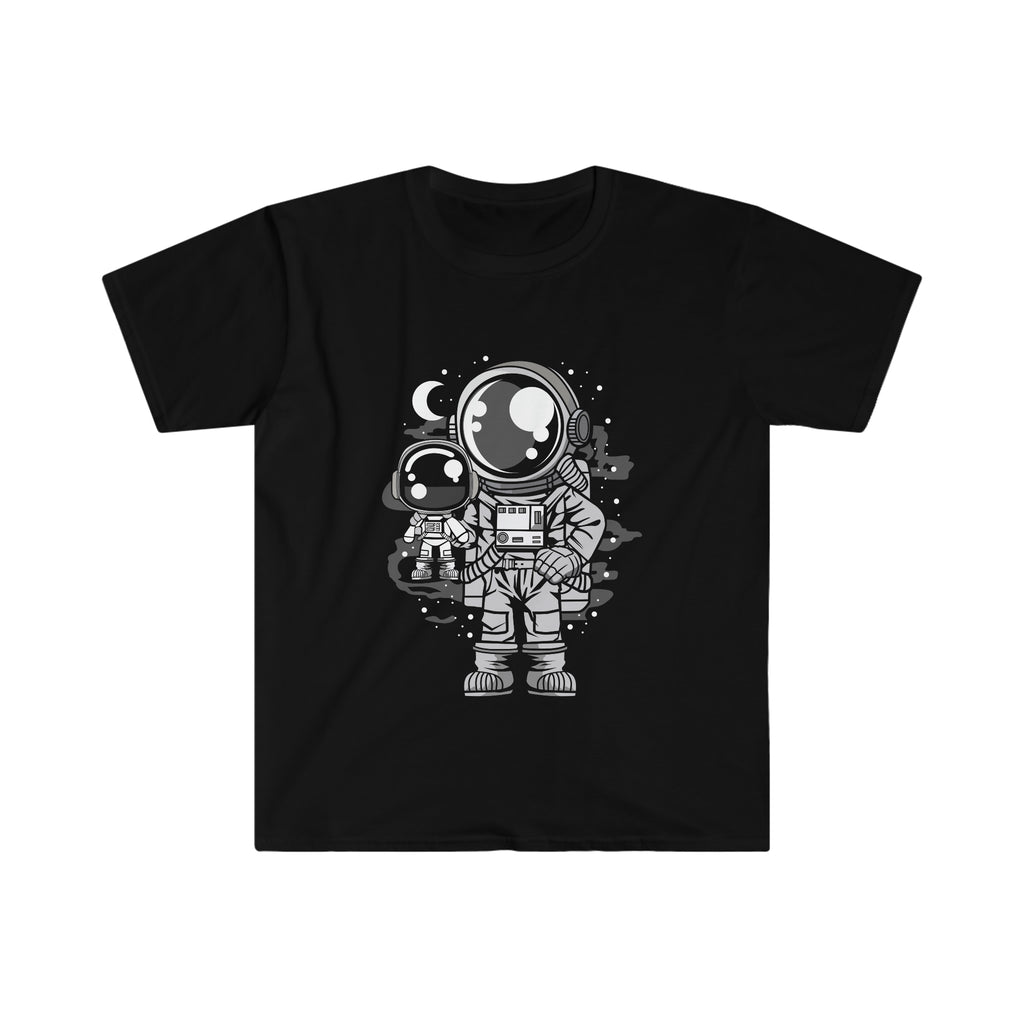 Astronaut And His Doll Unisex Softstyle T-Shirt