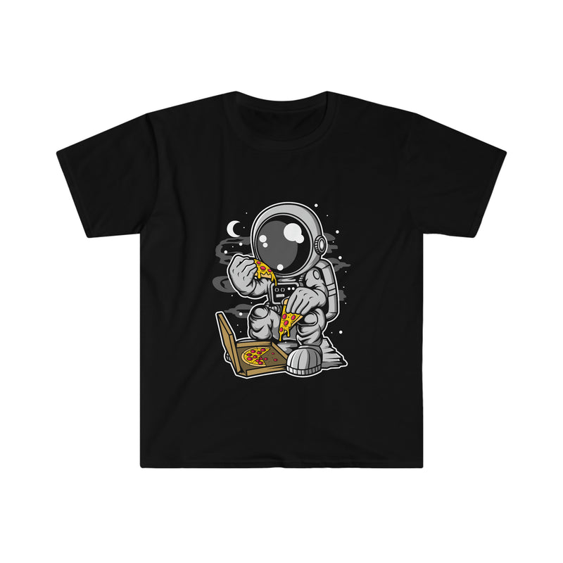 Astronaut Pizza Unisex Softstyle T-Shirt