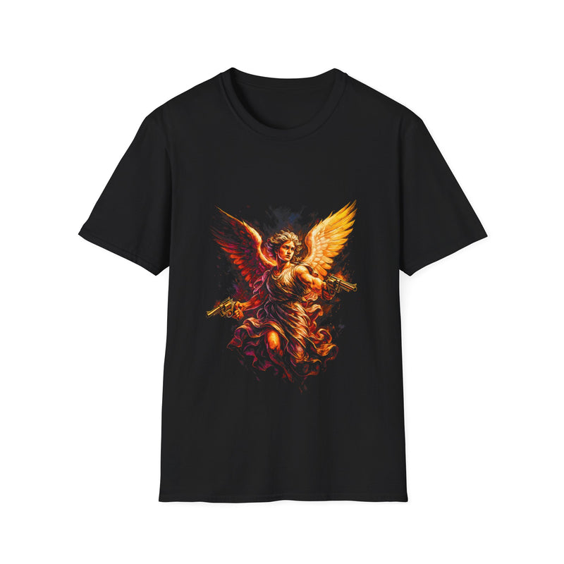 Heavenly Gunslinger Unisex Softstyle T-Shirt