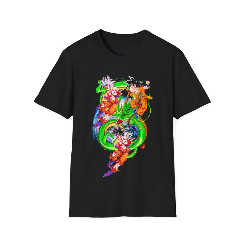 Cosmic Dragon Warrior Unisex Softstyle T-Shirt