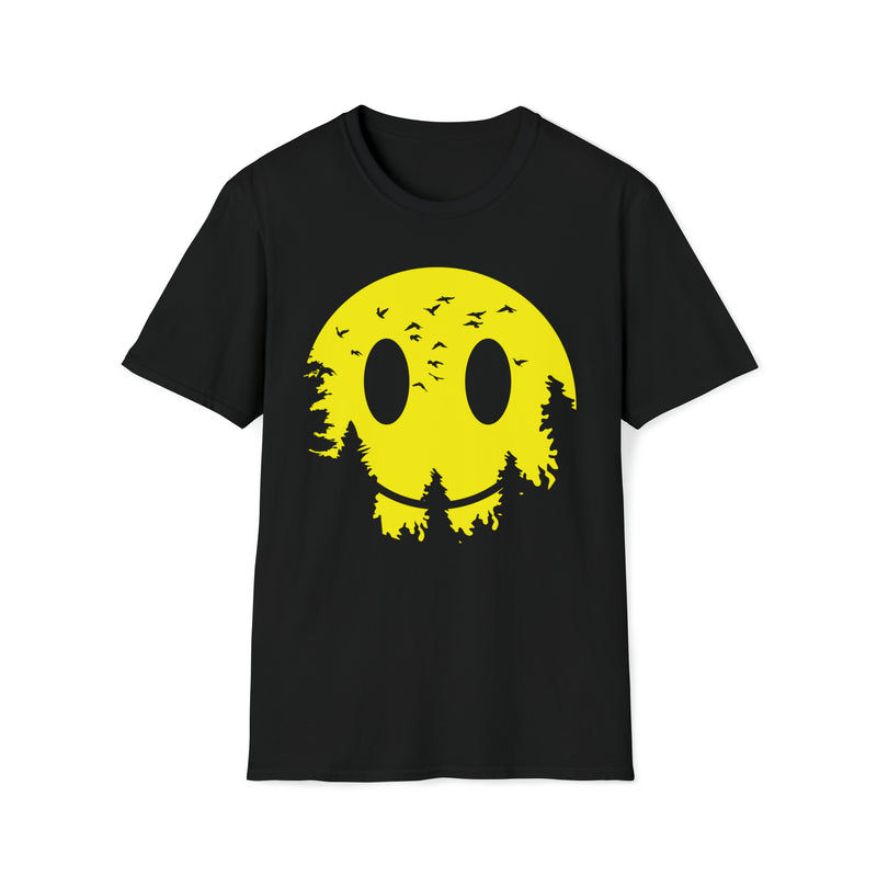 Smiley Moon Unisex Softstyle T-Shirt