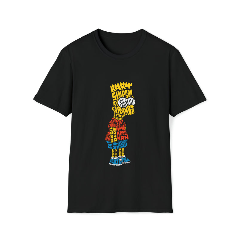 Bart Simpson Unisex Softstyle T-Shirt