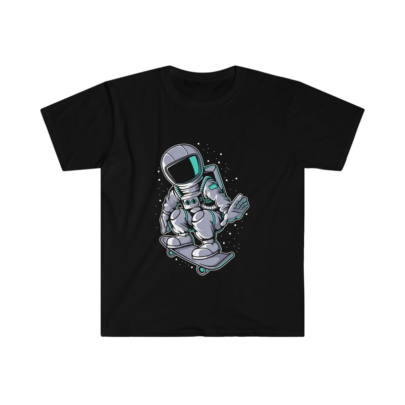 Astronaut Skater Unisex Softstyle T-Shirt