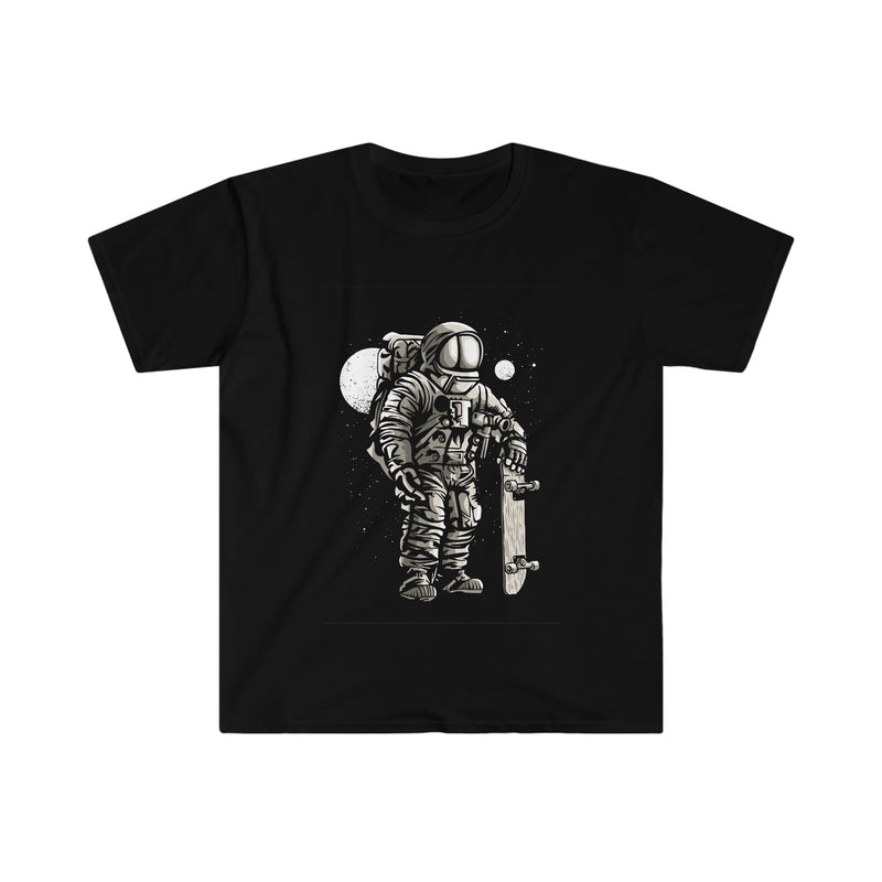 Astronaut Skater Unisex Softstyle T-Shirt