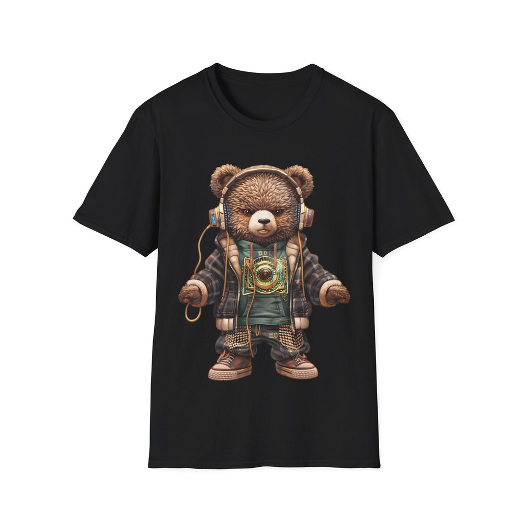 Groovy Bearbeat Unisex Softstyle T-Shirt