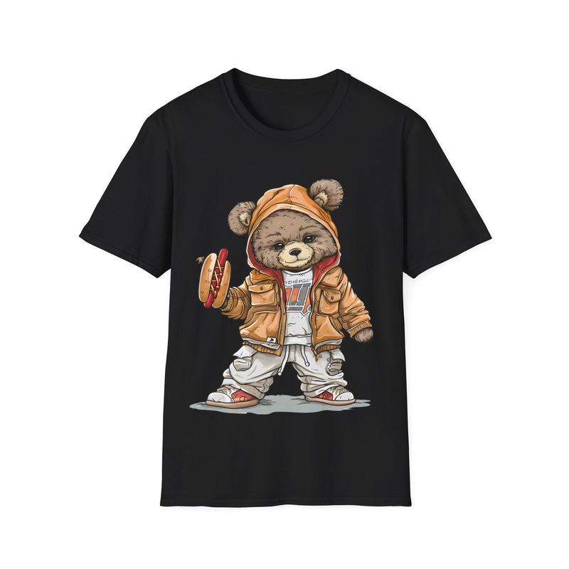 Chill Grizzly Bites Unisex Softstyle T-Shirt