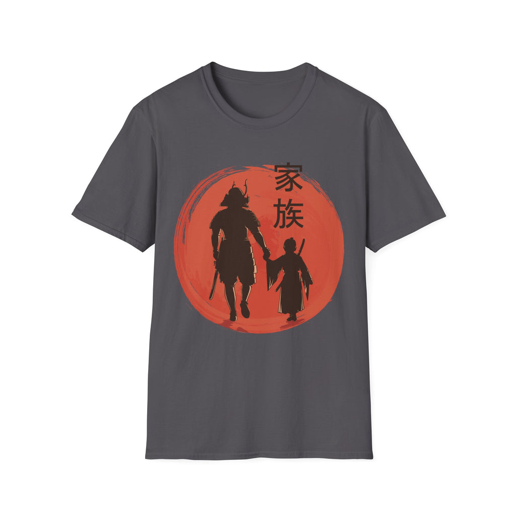 Samurai Father And Son Unisex Softstyle T-Shirt