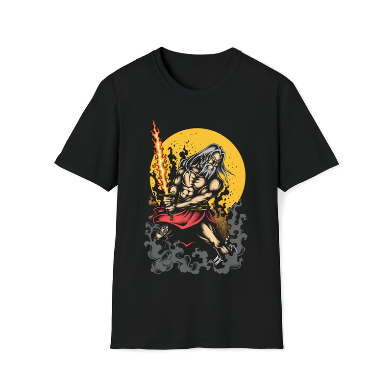 Warrior Old Man Unisex Softstyle T-Shirt