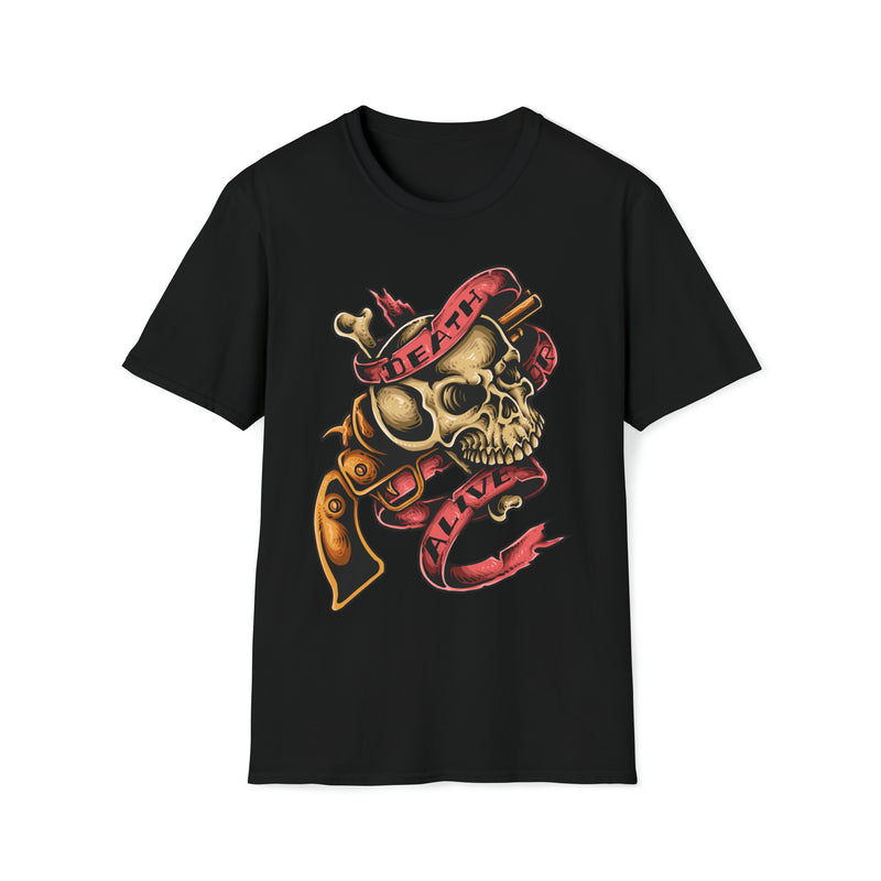 Death Or Alive Unisex Softstyle T-Shirt