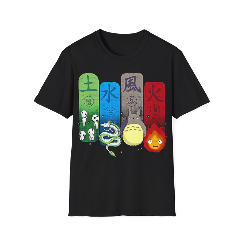 Elemental Spirits Unisex Softstyle T-Shirt