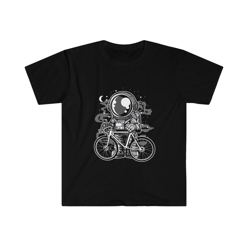 Bicycle Astronaut Unisex Softstyle T-Shirt