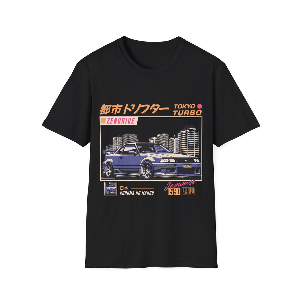 Tokyo Turbo Drift Unisex Softstyle T-Shirt