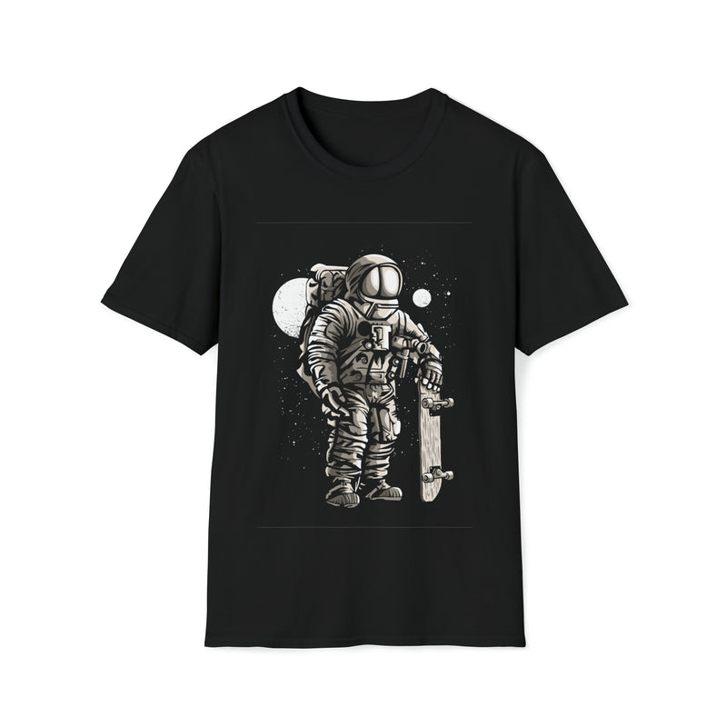 Astronaut Skater Unisex Softstyle T-Shirt