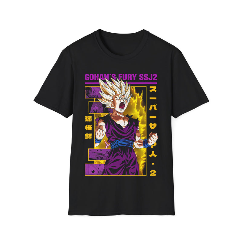 Furious Saiyan Unisex Softstyle T-Shirt