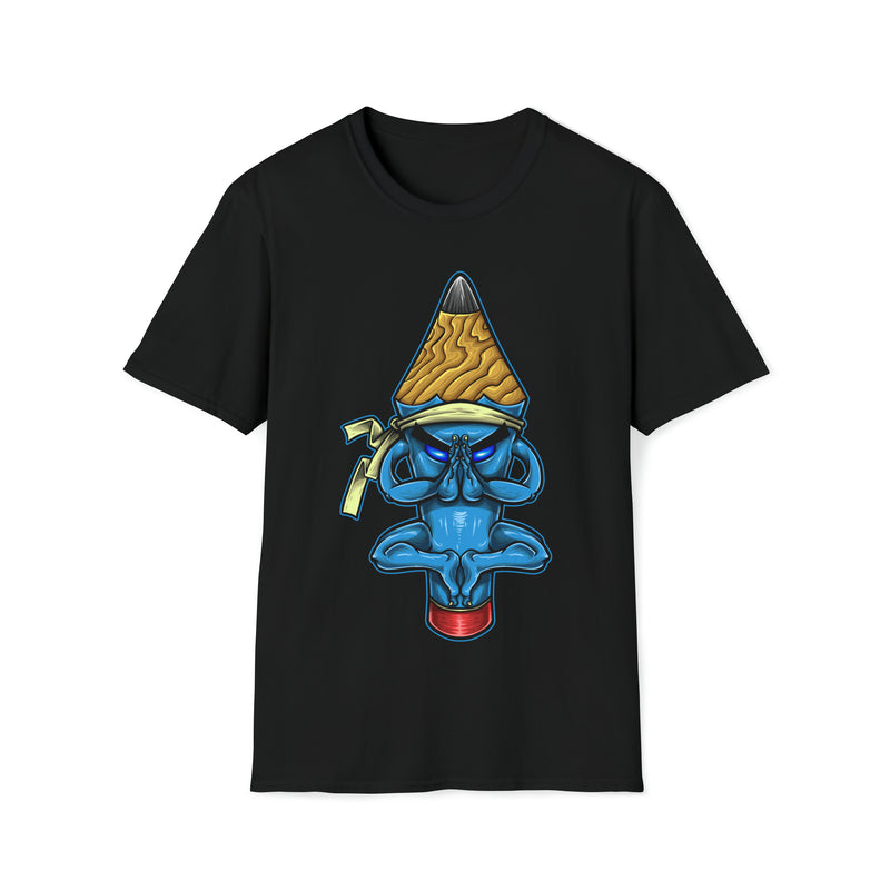 Pencil Monk Unisex Softstyle T-Shirt