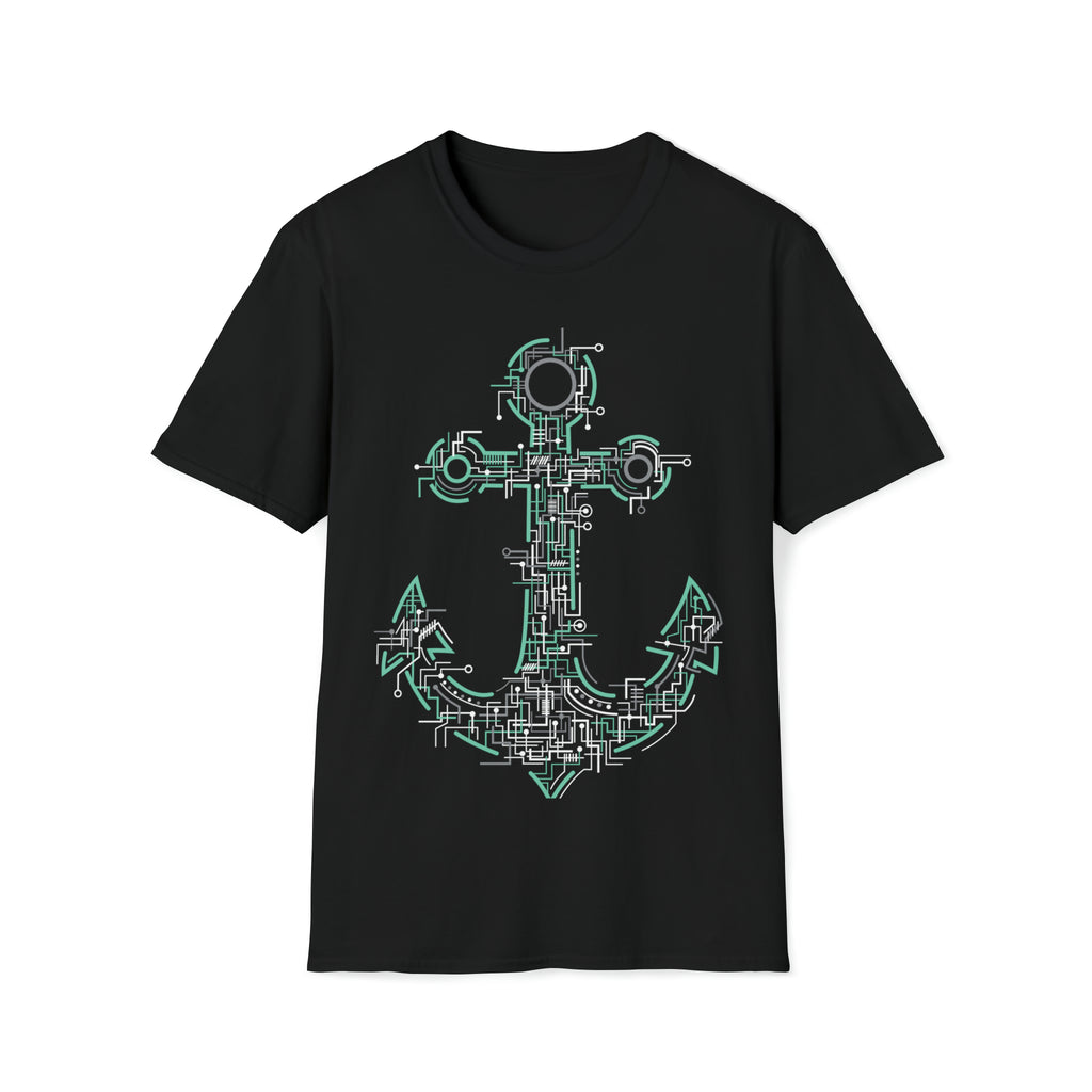 Electric Anchor Unisex Softstyle T-Shirt