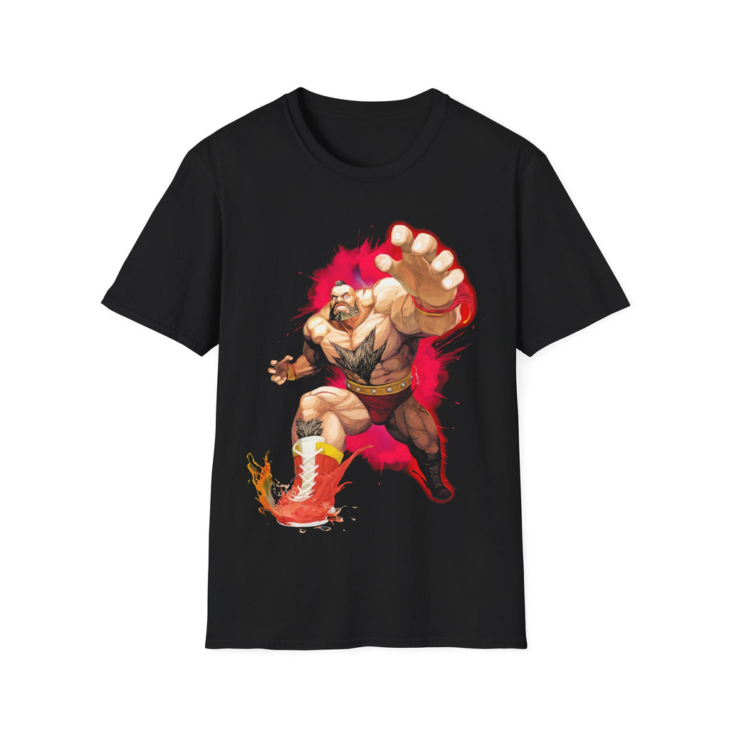 Crimson Cyclone Unisex Softstyle T-Shirt