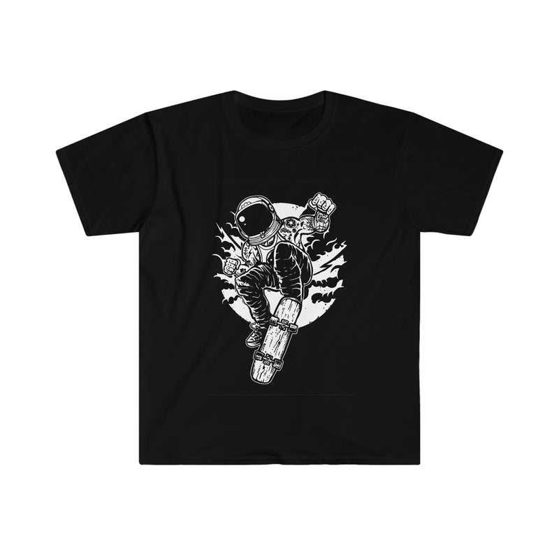 Space Skater Unisex Softstyle T-Shirt