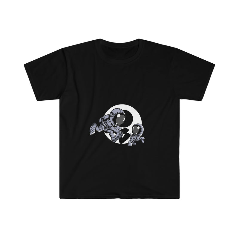 Astronaut And Little Dog Unisex Softstyle T-Shirt