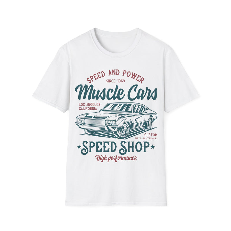 Revved Retro Unisex Softstyle T-Shirt