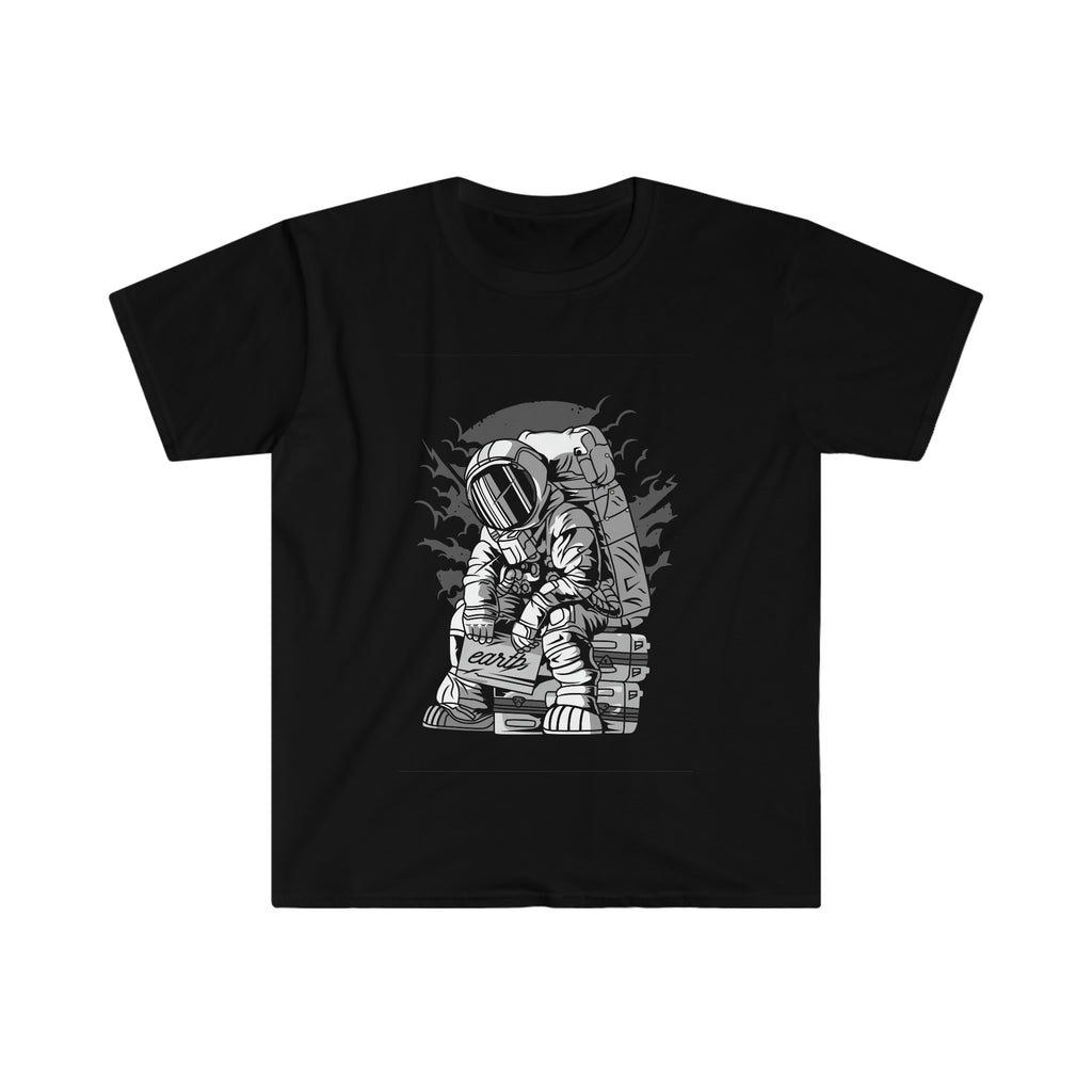Astronout Hitchhiker Unisex Softstyle T-Shirt