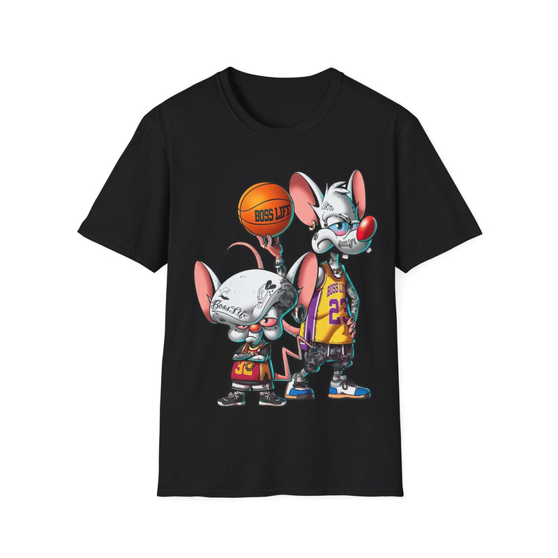 Hoops Mice Squad Unisex Softstyle T-Shirt
