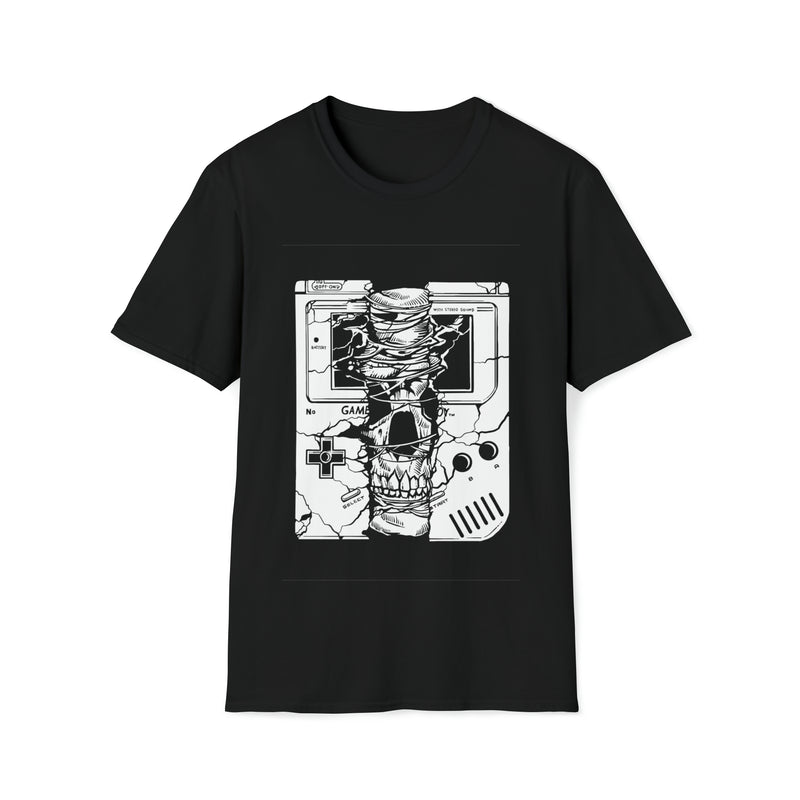 Gameboy Skull Unisex Softstyle T-Shirt