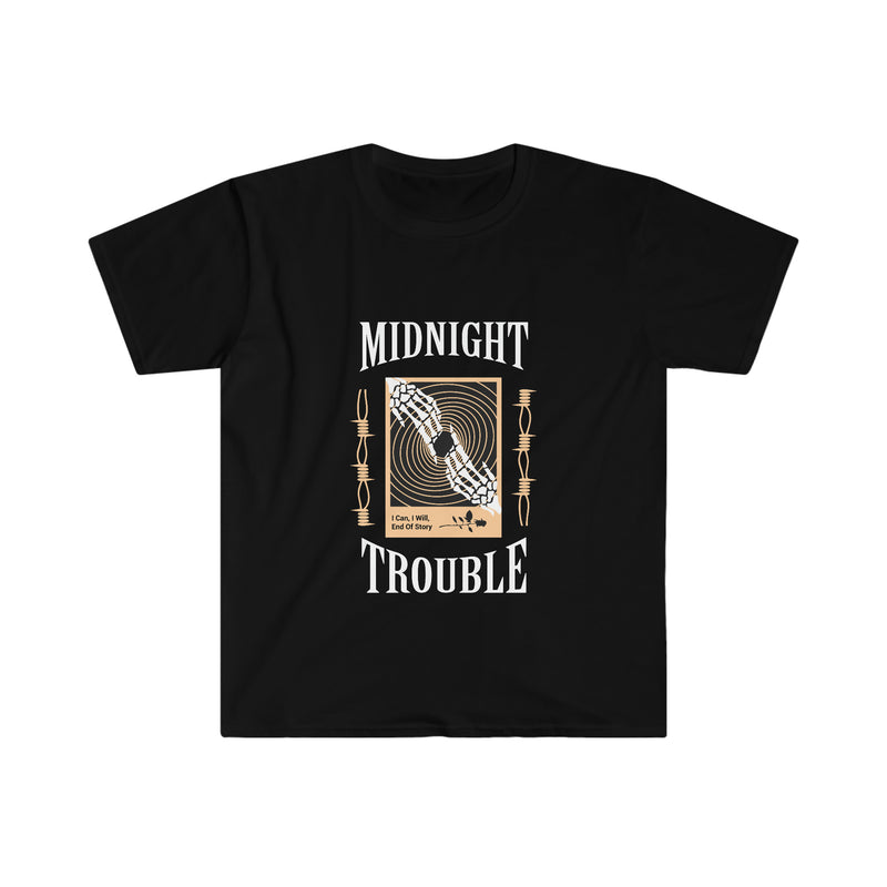 Midnight Trouble Unisex Softstyle T-Shirt