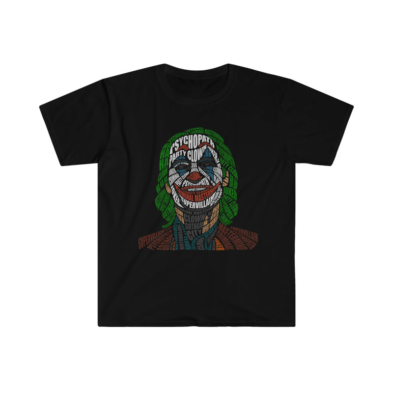 Joker Calligram Unisex Softstyle T-Shirt