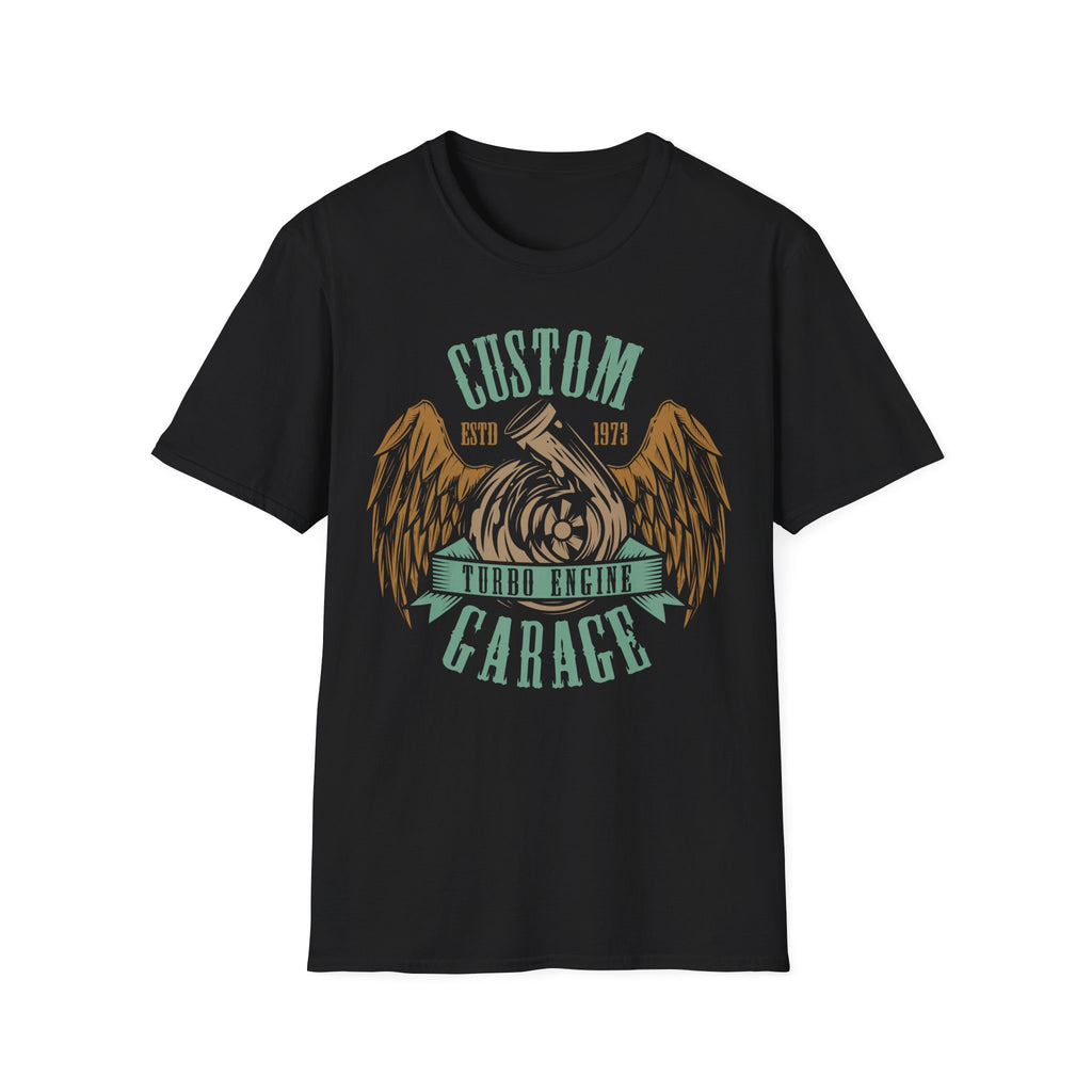 Winged Turbo Unisex Softstyle T-Shirt