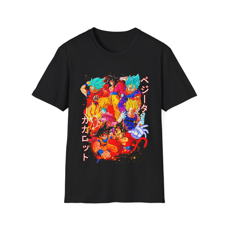 Saiyan Spectrum Unisex Softstyle T-Shirt
