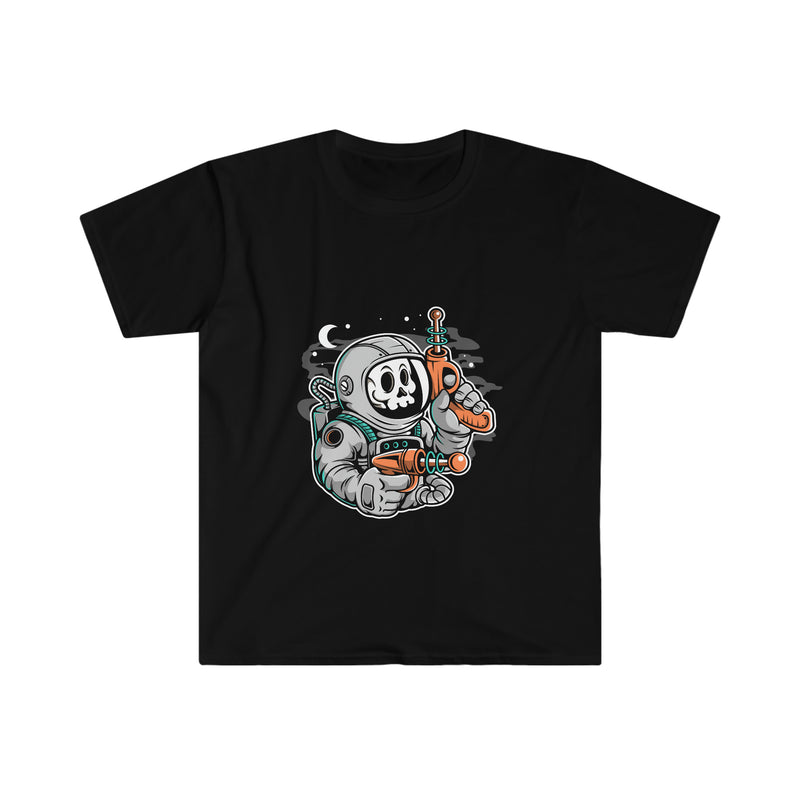 Astronaut Ray Gun Unisex Softstyle T-Shirt