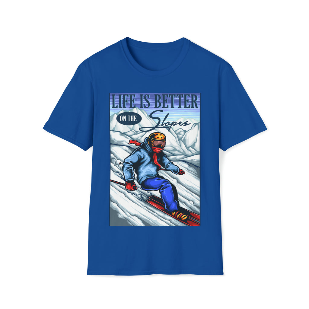 Ski Life Unisex Softstyle T-Shirt