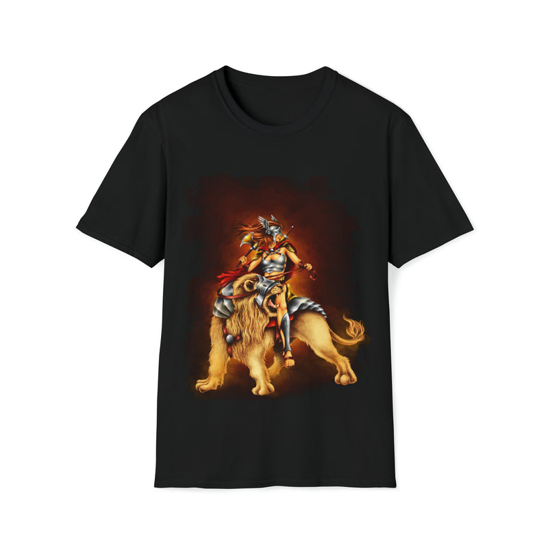 The Lion Rider Unisex Softstyle T-Shirt