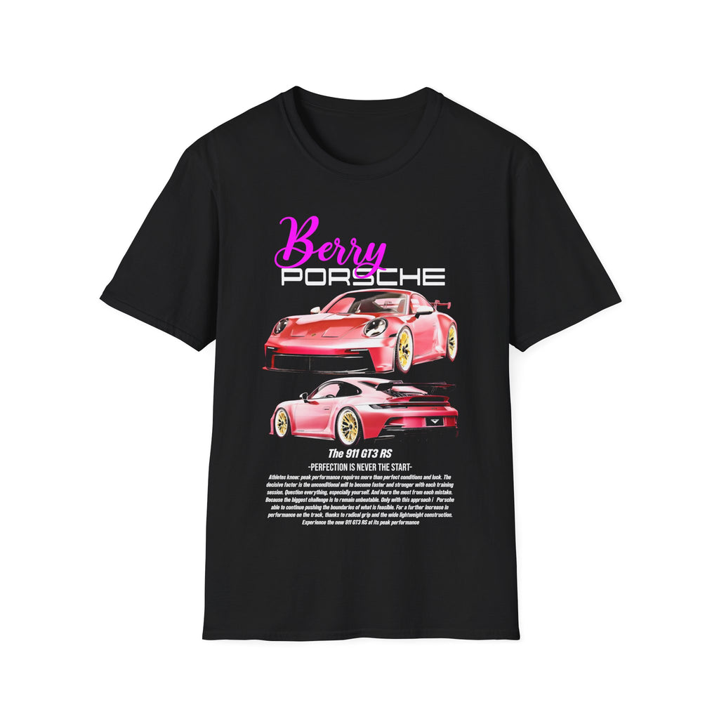 Berry Porsche Unisex Softstyle T-Shirt