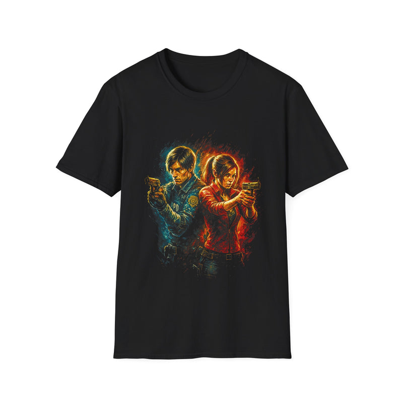 Dual Heroes Unisex Softstyle T-Shirt