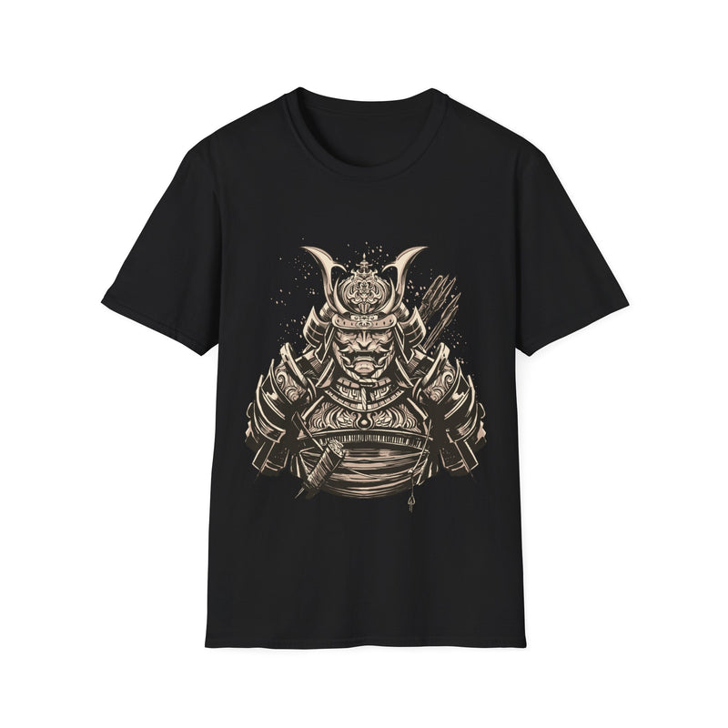 Samurai Warrior Dark Unisex Softstyle T-Shirt