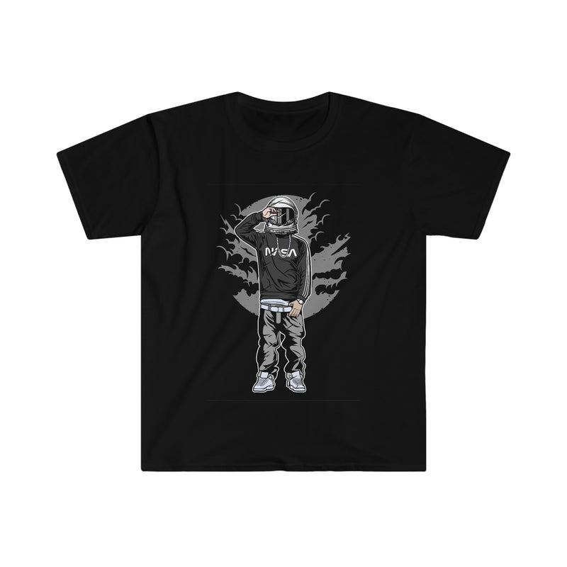 Astronaut Street Style Unisex Softstyle T-Shirt