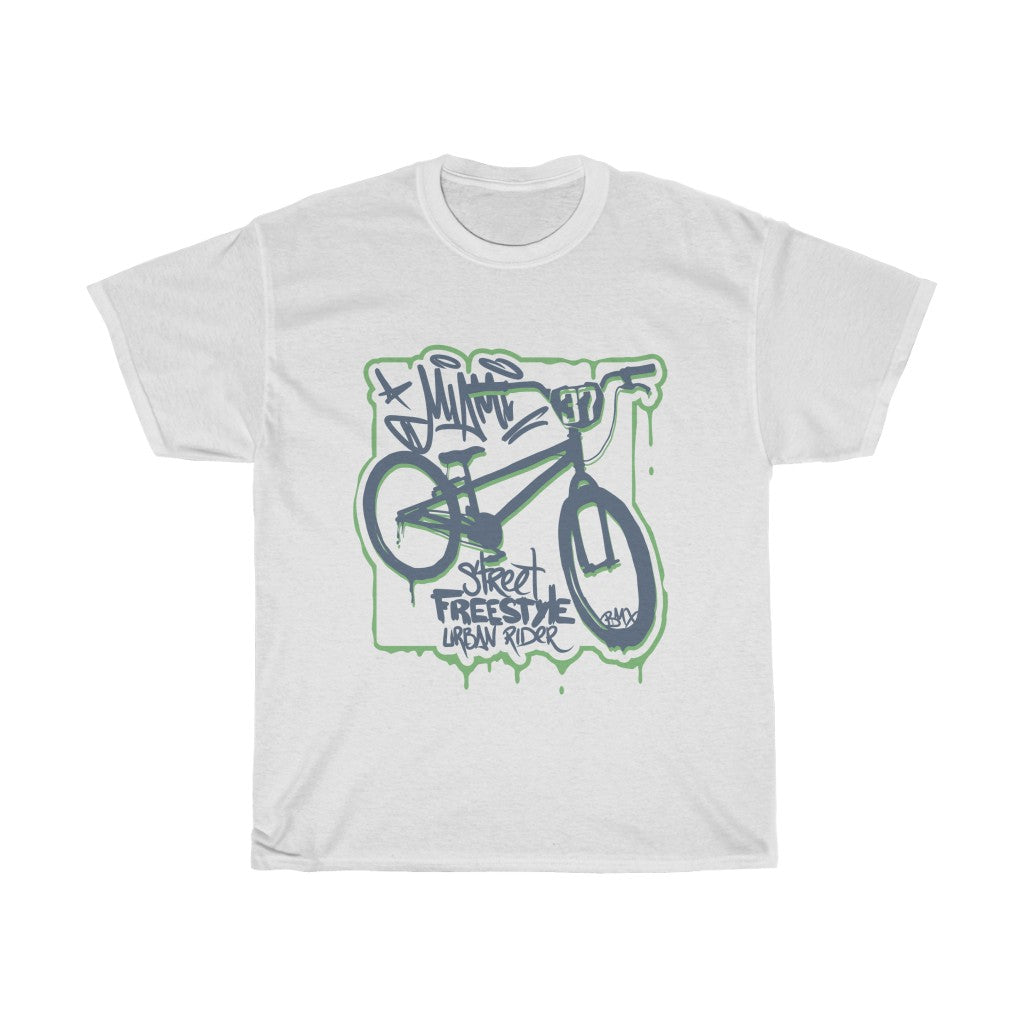 Miami Street Freestyle Rider Unisex Heavy Cotton Tee