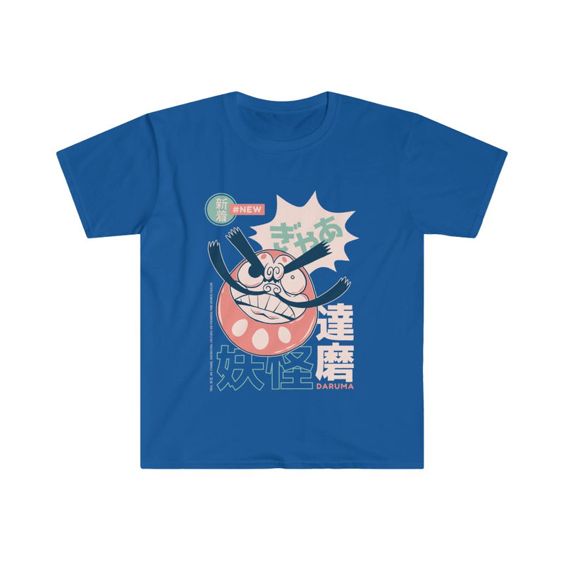 Daruma Japanese Yokai Unisex Softstyle T-Shirt
