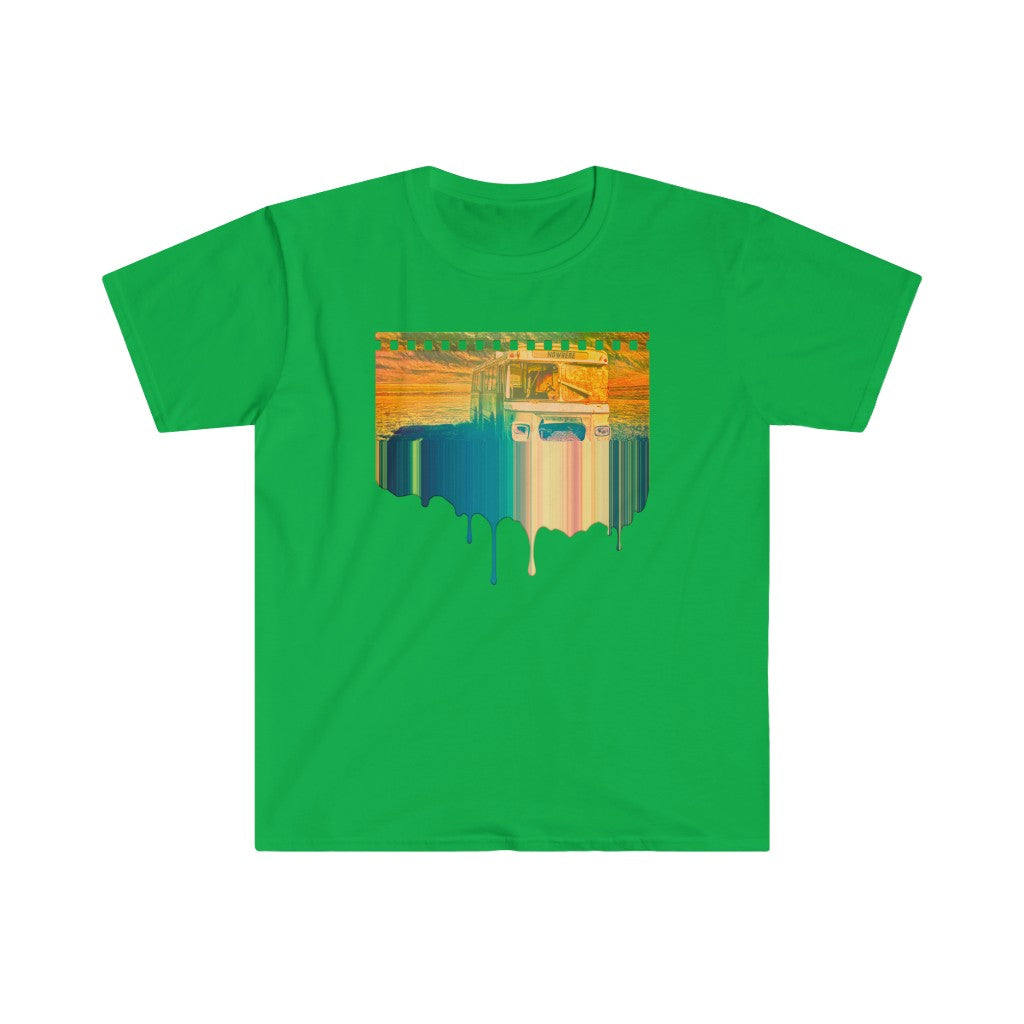 Bus To Nowhere Unisex Softstyle T-Shirt